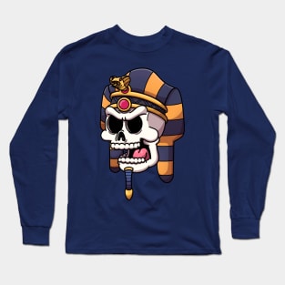 Pharaoh Skull Long Sleeve T-Shirt